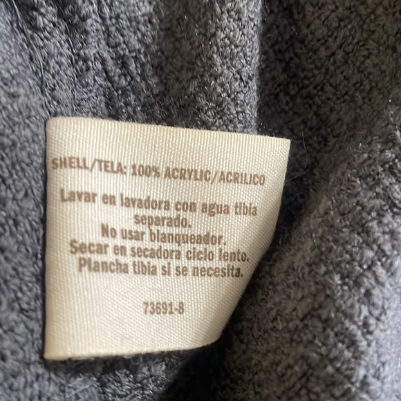 Decree Jacket Blazer Ruffle Basketweave in Gray Size XL Juniors - Picture 13 of 13